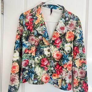 Vintage Floral Women's Jacket